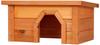 Outdoor Wooden Shelter for Rodents, 40 × 20 × 28 Cm, Brown