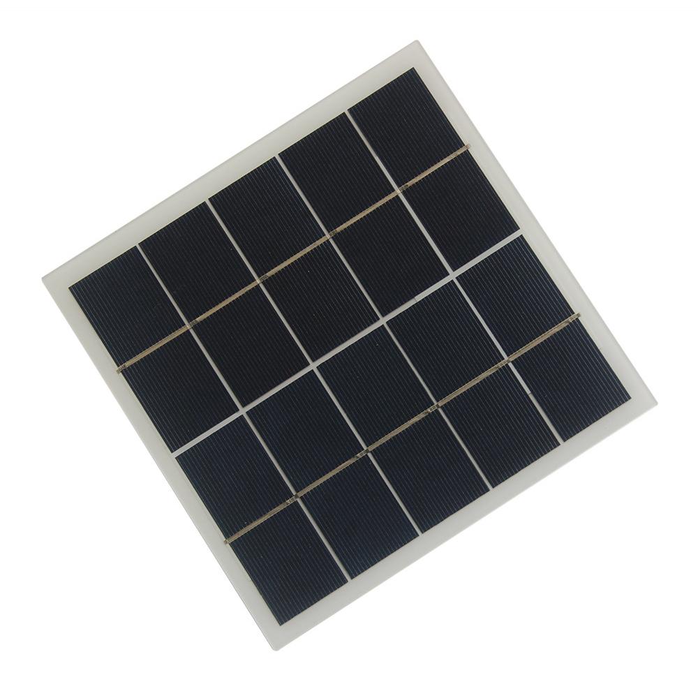 4W 5V Solar Panel Charger for Phones/Security Cameras Type-C Plug Portable Solar Panel