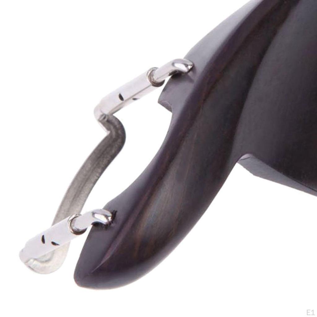 Violin Chinrest Cheek Pad Wood Multifunction Comfortable Musical Instrument Accessories for