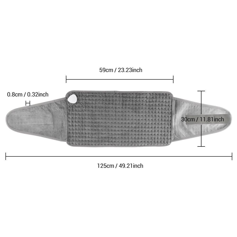 

9-level Multifunctional Electric Blanket Regulating Warm Blanket Temperature Upgraded Waist Belt Heating Pad