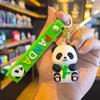 Panda Keychain Pendant - Creative Cultural Souvenir Gift from Chengdu with Bag