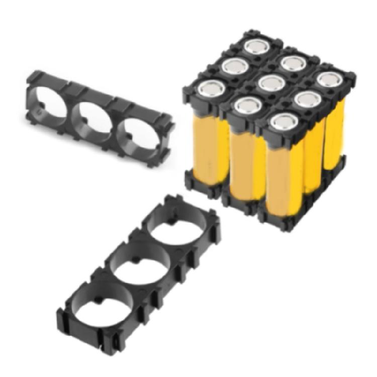 10 Stück Batteriehalter Halterung Zellabstandshalter für 18650 Akkupack