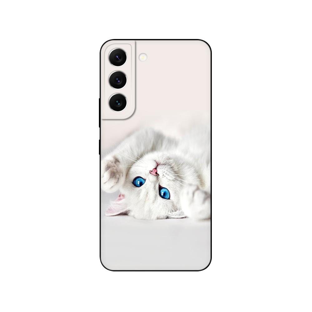 Pro Samsung Galaxy S22 | S22+ | S22 Ultra 5G Pouzdro Pro Samsung S22 Plus Zadní kryt telefonu černé tpu pouzdro růžové Anime vesmírné auto