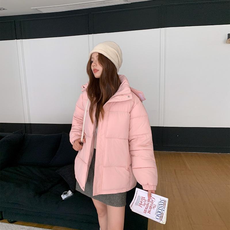 Sports simple cotton-padded clothes women's short models new cotton-padded clothes bread clothes loose cotton-padded jackets winter jacket tide