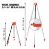 Aluminium Tripod & 5m Survey Levelling Staff For Laser Level /dumpy 1.65m Tripod