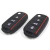Silicone Car Key Fob Case Cover For Volkswagen Sagitar/Polo/Golf/Bora/Tiguan/Touareg/Phaeton/Seat/Skoda Fob Cover
