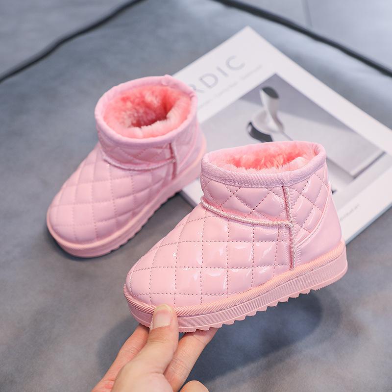 Girls Shoes Winter Kids Snow Boots Soft Soled Boys' Boot Comfort Versatile Girls' Ankle Boots Zapatos De Mujer