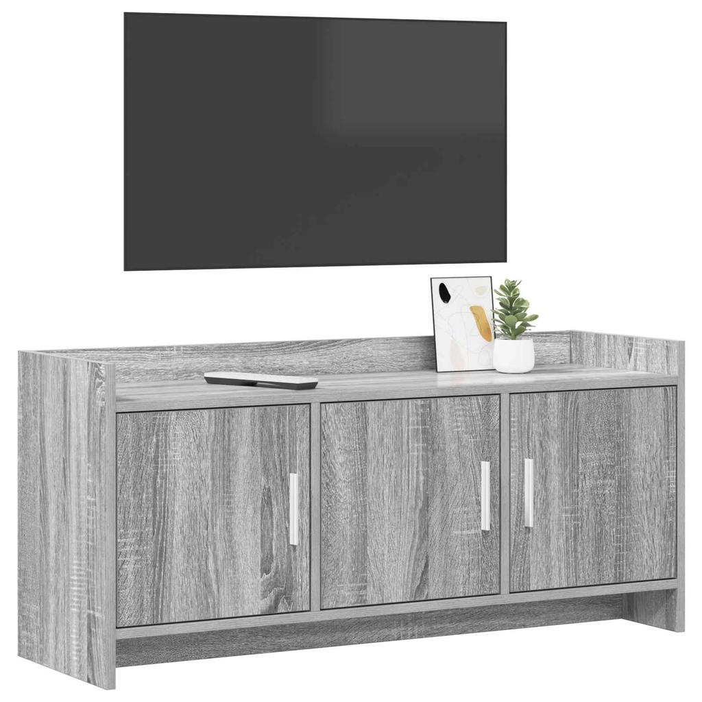 TV Cabinet 102 x 33 x 47 cm Grey Sonoma Particleboard