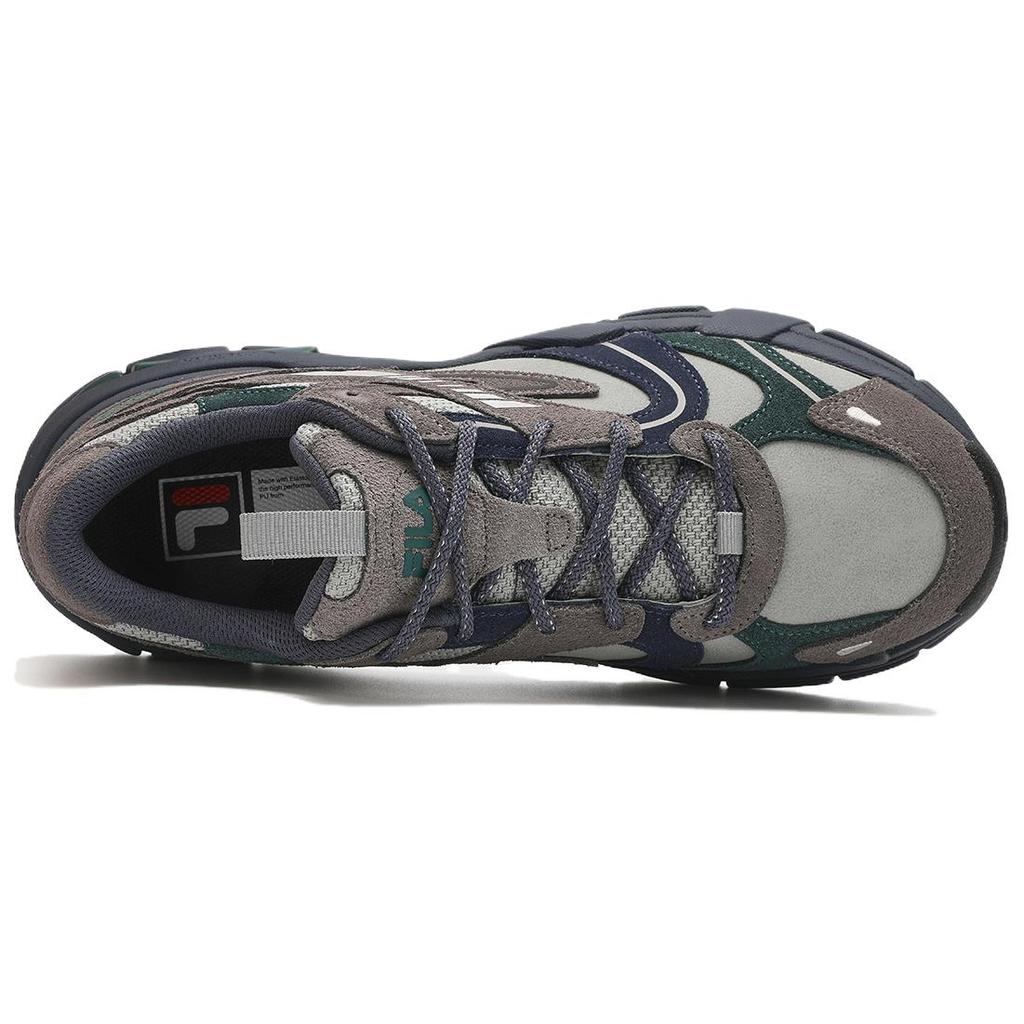 Fila Decoder Retro Sports Low-Top Outdoor Functional Shoes Men Shoes Black Gray F12M342121FLB