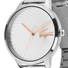 Lacoste Official Import Unisex Metal Watch 2001059 Lexi