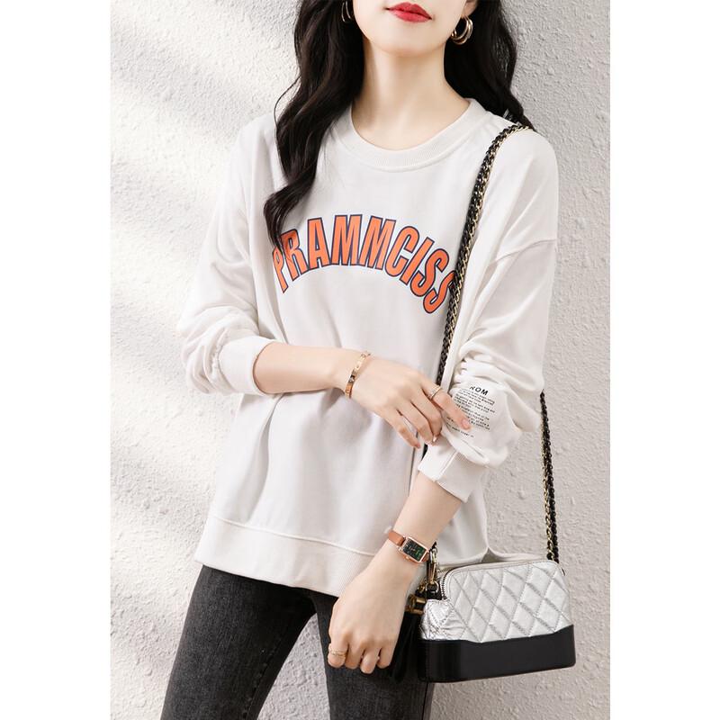 Firstview Women's Urban Casual Long-Sleeve Sweatshirt