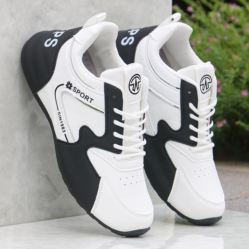 Men's Waterproof Leather Sneakers - Non-slip, Casual Autumn/Winter Travel Shoes 2024