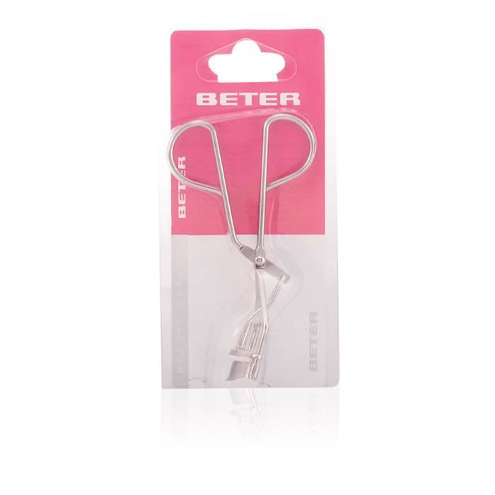 Eyelash Curler - BETER - Nickel-plated - Wide Curl - Soft Silicone - Pink Color