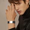 Braccialetti in Silicone con Immagine Incisa per Uomini Ragazzi, Parole Immagine Personalizzate Gratuite, Braccialetto Medico, Gioiello Personalizzabile Regolabile