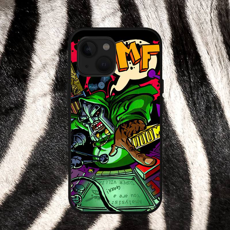 Mf Doom Rapper Telefonfodral För Iphone 11 12 Mini 13 14 Pro Xs Max X 8 7 6s Plus Se Xr Shell