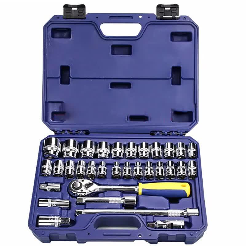 Greatwall Precision 32-Piece Socket Wrench Tool Set Standard