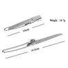 Utensil Set Camping Cutlery Utensil Set Flatware Silver