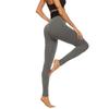 Leggings de Fitness extensibles taille haute pour femmes, pantalons de Yoga avec impression de treillis