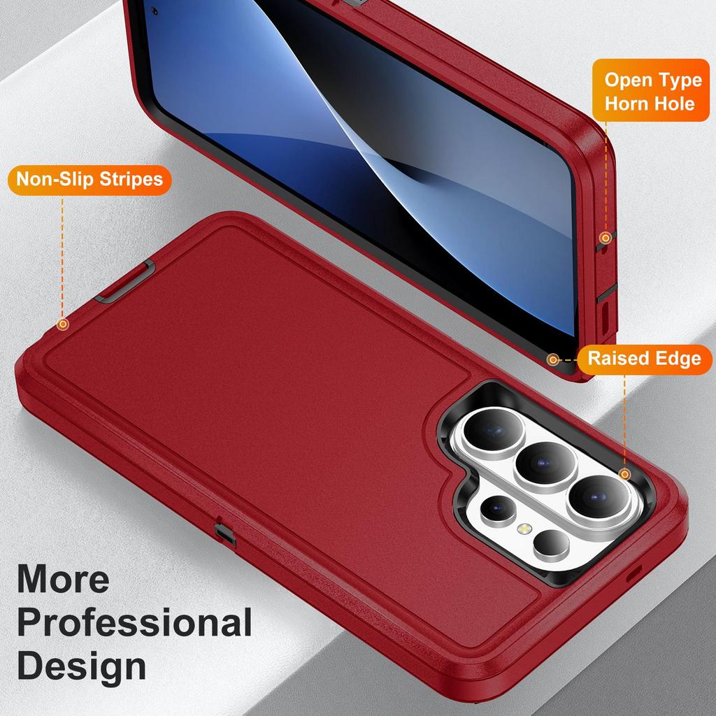 Phone Case For Samsung S26 / S26 Plus / S26 Ultra , Shockproof Hybrid Rugged Hard Back Cover