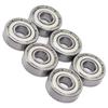 8PCS 608 Roller Skate Bearings Speed Smoothly Low Friction Bearings Skate Board Carbon Steel Roller Bearings
