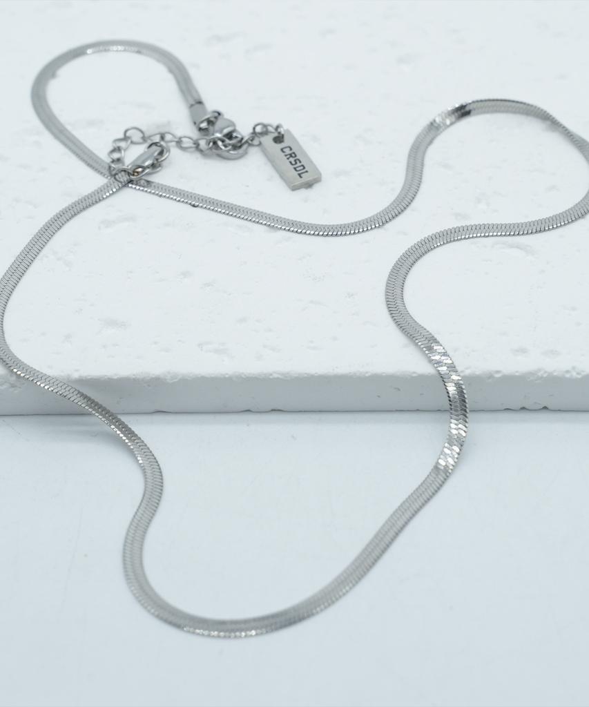 Cream Soda Lab Minimal Snake Chain Necklace