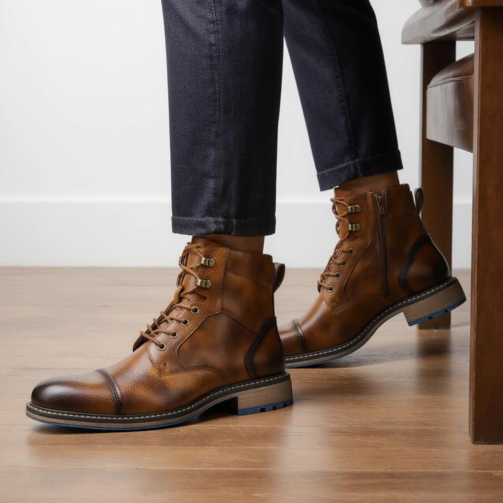 Boots Men Brand Comfortable 2026 Fashion Men Desert Boots