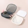 Invisible Braces Box Multi-Functional Storage with Mirror Detachable Household Organizer Cosmetic Jewelry Storage Solution