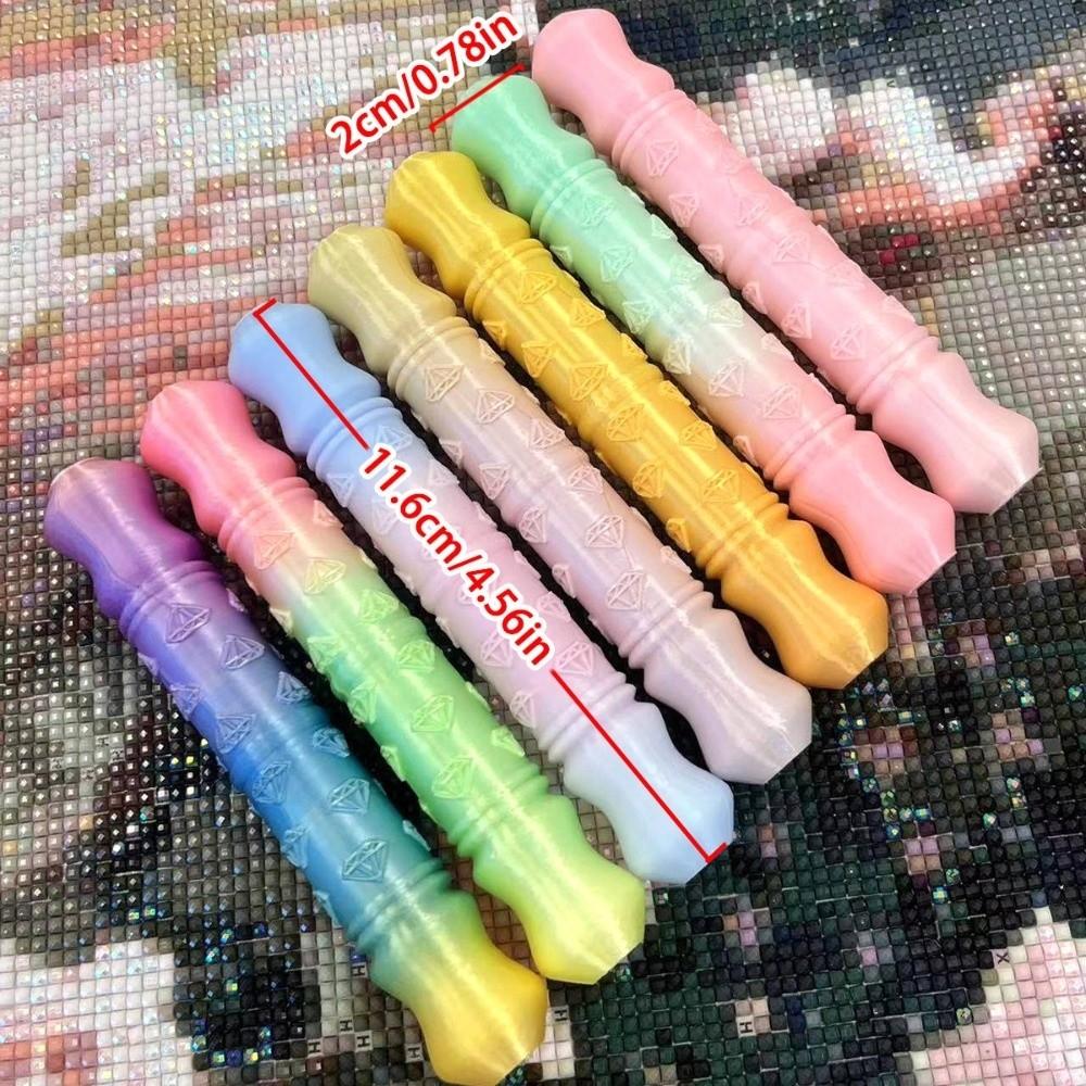 Replacement Pen Heads 5D Diamond Painting Pen Kit Embroidery DIY Craft Diamond Painting Tool with 5 Multifunctional Pen Tips