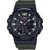 Men's HDC-700-1AVCF Classic Analog-Digital Display Quartz Black Watch, Black/Green, 46.5mm....