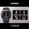 Casio Men's G-SHOCK DW-H5600MB-1A4JR [G-SHOCK G-SQUAD] Square Watch Black Digital