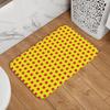 Classic Red And Yellow Polka Dot Pattern DoormatAntiwear Carpet Rug Kitchen Entrance Home Floor Mat for Living Room Footpad Mats
