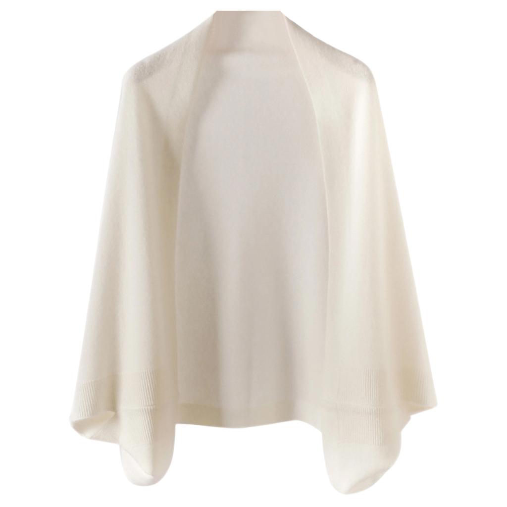 Ladies' Fashionable Cashmere Shawl Paired With Warm, Fashionable And Stylish High-end Knitted Cape -use Scarf