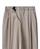 MUSINSA STANDARD WOMAN Women'S Heavyweight Fleece-Lined High-Waisted Wide Hidden Elastic Waist Slacks [Light Beige]