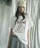 Nigaennikol Nicole Rose Sleeve Top_Cream Burgundy