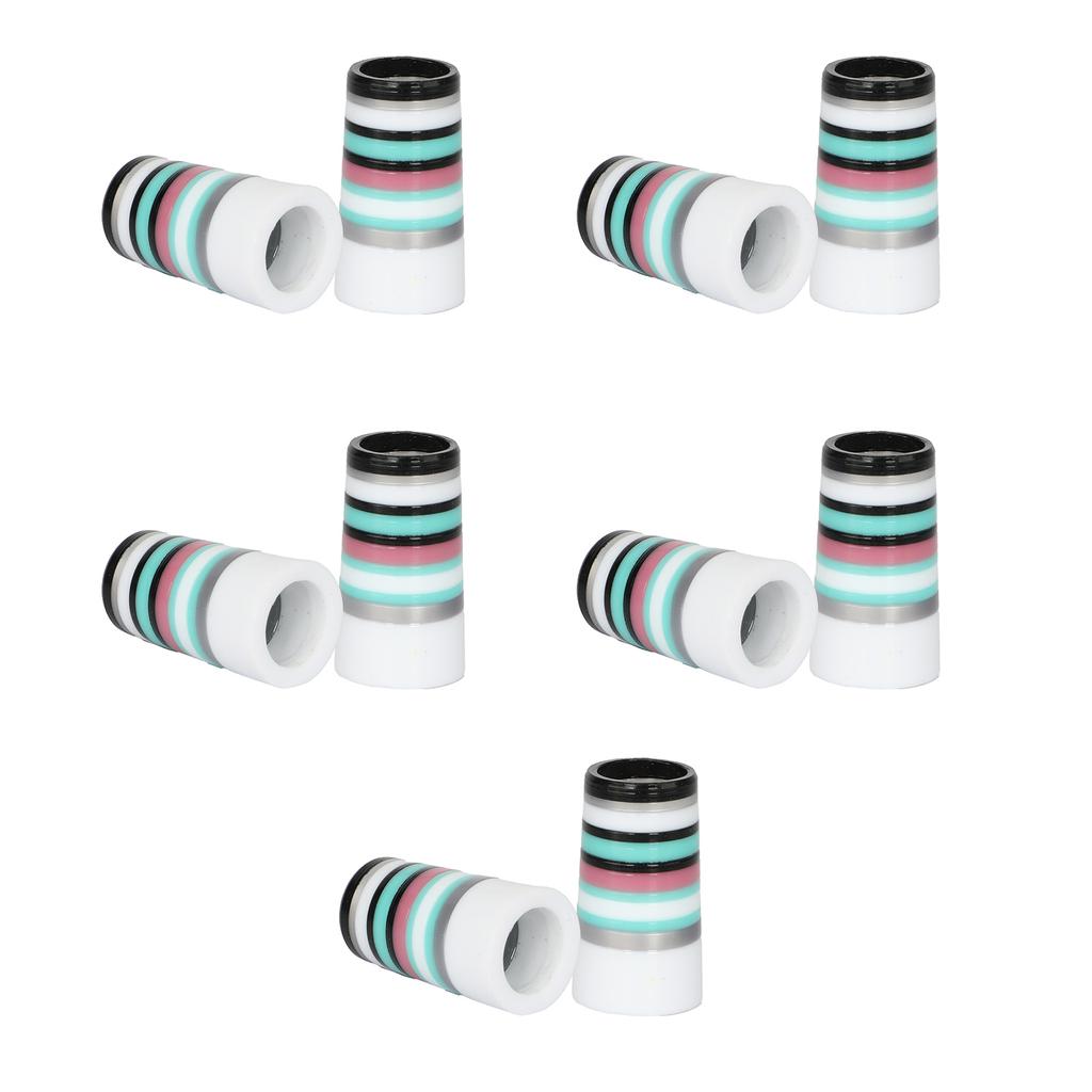 10Pcs Golfing Iron Ferrules Fit 0.35Inch 0.37Inch Iron Shafts Golfing Tapered Ferrules Golfing Equipment Accessories