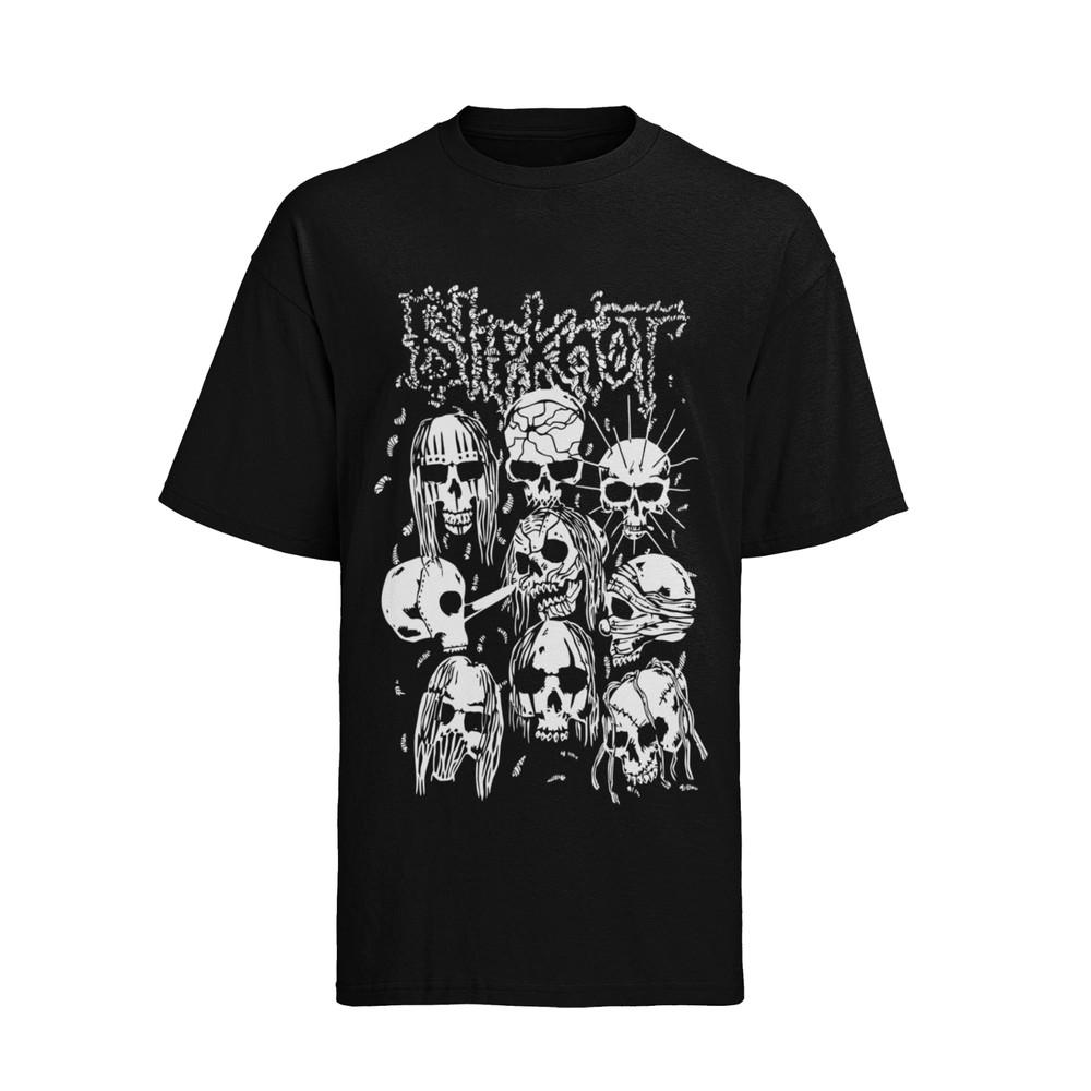 

Retro Slipknot American Band Rock Konzert 70s 80s 90s Herren T-Shirt Baumwolle S