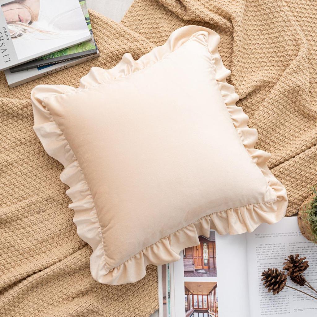 Povlak na polštář z holandské sametové krajky