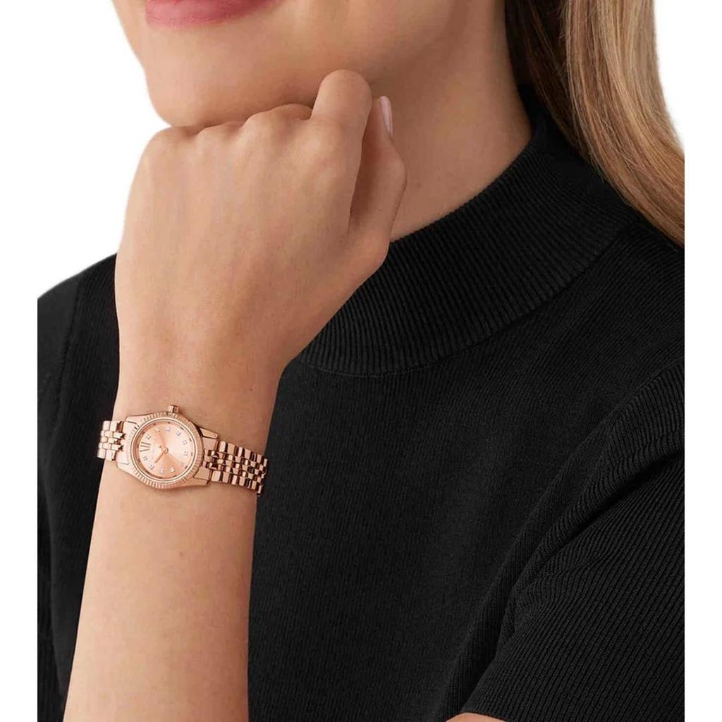 Michael Kors MK4739 Lexington Rose Gold Dial Ladies Watch