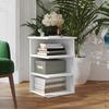 VidaXL Sideboard White 35x35x55 Cm Chipboard
