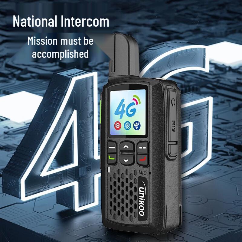UNIKOO 4G LTE Nationwide Two-Way Radio (CN version)