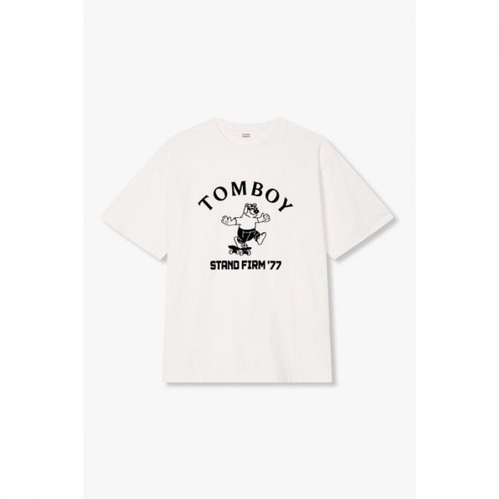 

STudio Tomboy SkaTeboard Bear ShorT Sleeve T shirT 91u5322990ar 99 (black)/L (male)