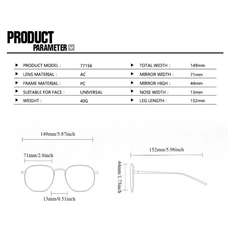 Quadratische Farbabstimmung Damen Sonnenbrille Schlicht Retro Neue Modelle Geeignet für den täglichen Pendelverkehr Urlaub Lässig Herren Accessoires