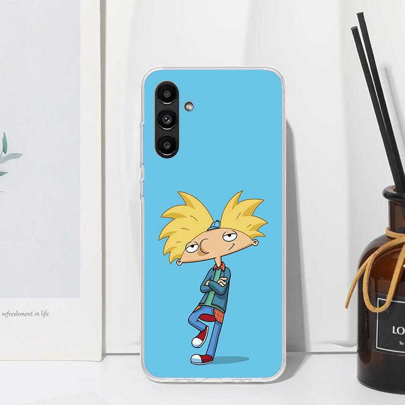 Cartoon Hey Arnold Fondos Phone Case For Samsung Galaxy A17 A37 A57 A16 A26 A36 A56 A15 A25 A35 A55 A14 A24 A34 A54 A13 A23 A33