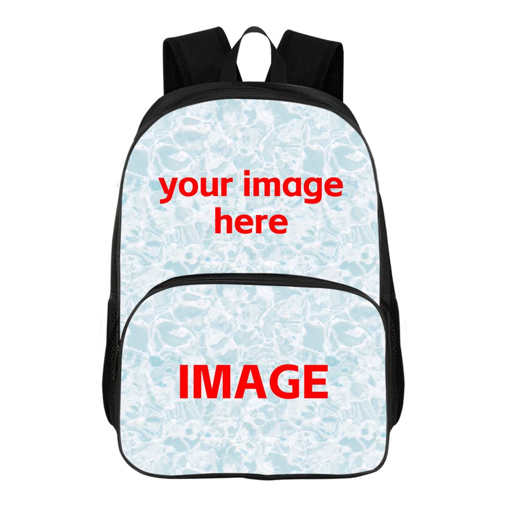Custom Pattern Backpack School DIY Pattern Backpack for Child Light Weight Child Knapsack Rucksack Best Gift