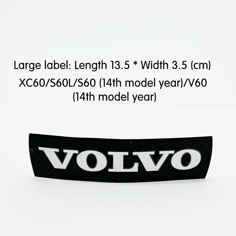 Pour VOLVO XC60 S60 XC70 XC90 S40 V40 V60 Voiture Panneau Avant Calandre de Pare-chocs Avant Panneau Étiquette Calandre Emblèmes Bleu Logo Autocollants Voiture