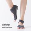 Korean Hot-Selling Open-Toe Backless Yoga Socks - Non-Slip Five-Toe Gel Dot Fitness Floor Socks