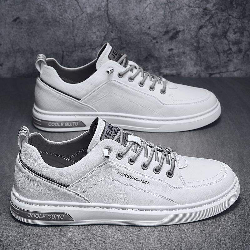 Winter men's shoes fleece thickened warm cotton shoes boys trend little white board shoes aj tide shoes high top casual sports shoes