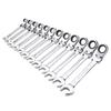 72 Tooth Ratchet Ratchet Wrench Set Spring Head Key Universal Car Wrench  Automotive Maintenance