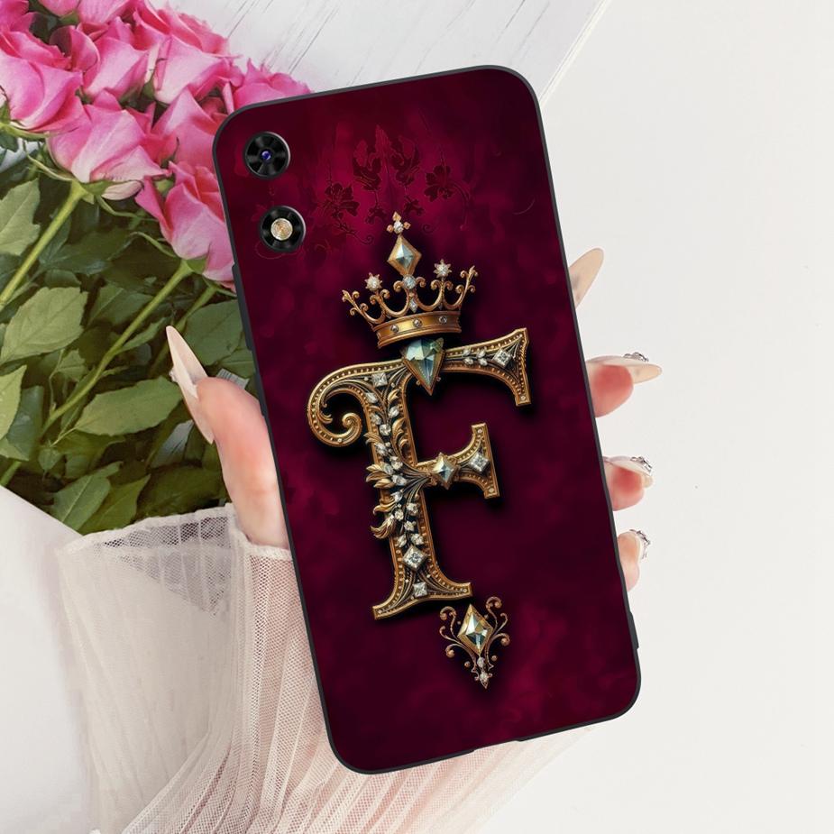 For Itel A23 Pro Case Cute Crown Letters Cover Shockproof Soft Silicone Phone Case For Itel A23 Pro A23Pro Back Cover 5.0'' Bags
