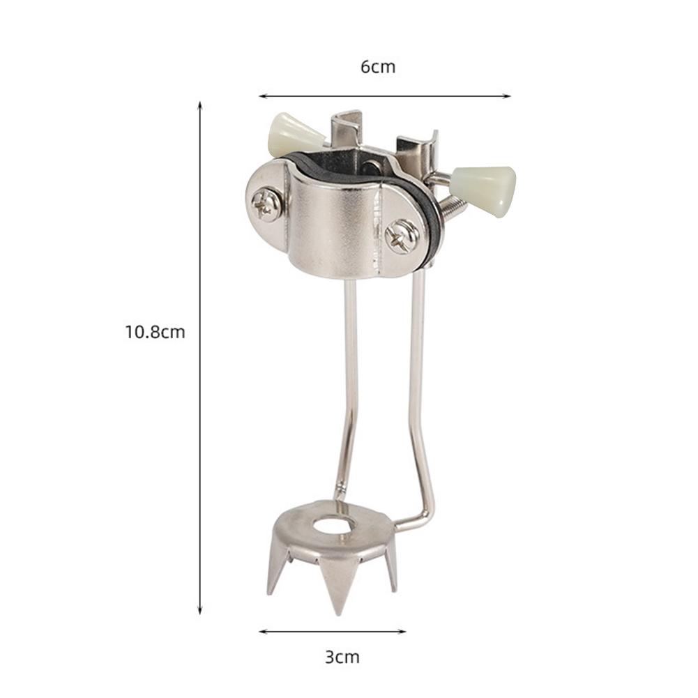 Trekking Pole Cane Tips Stainless Steel Walking Claw Crampon Stick Climbing Cane Ice Tips Non Slip for Winter Outdoor